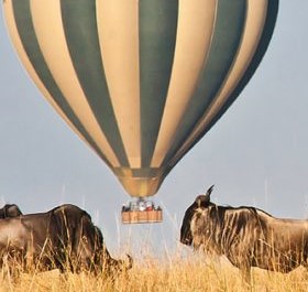 5 lugares incríveis para voar de balão
